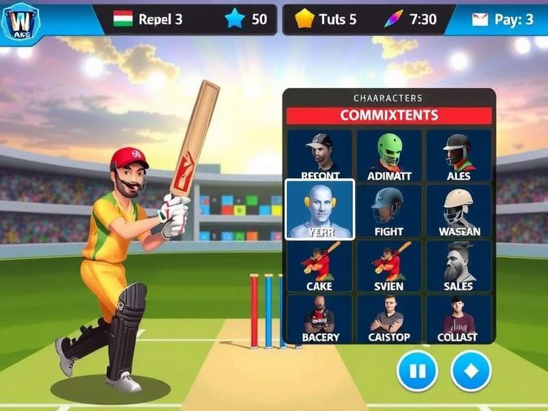 Cricket Basket Warrior Ace gameplay screenshot
